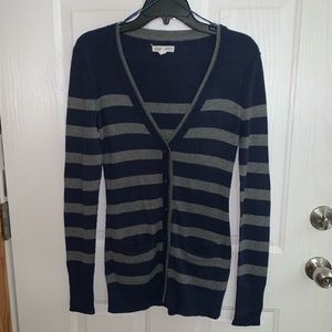 Aeropostale stripe cardigan size medium